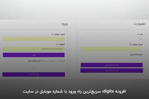 امکانات افزونه دیجیتس