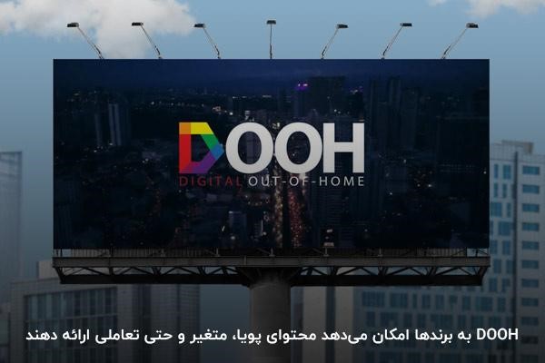تبلیغات محیطی دیجیتال (DOOH)؛ ترکیب فناوری و خلاقیت