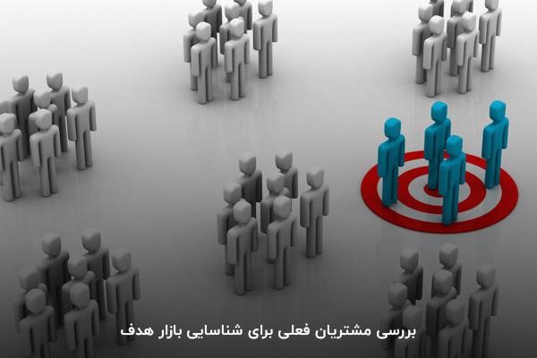 بررسی مشتریان فعلی برای شناسایی بازار هدف