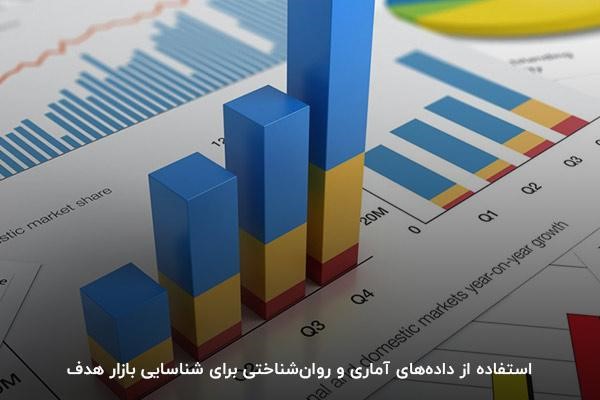 استفاده از دادههای آماری و روانشناختی برای شناسایی بازار هدف