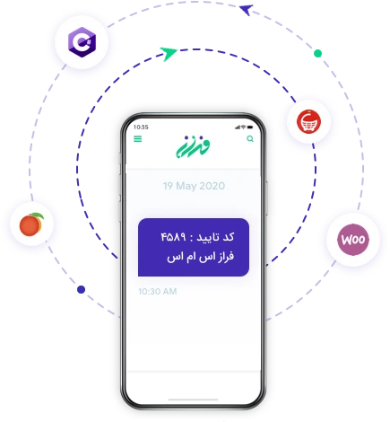 وب سرویس سامانه پیامک برای ارسال پیامک خدماتی